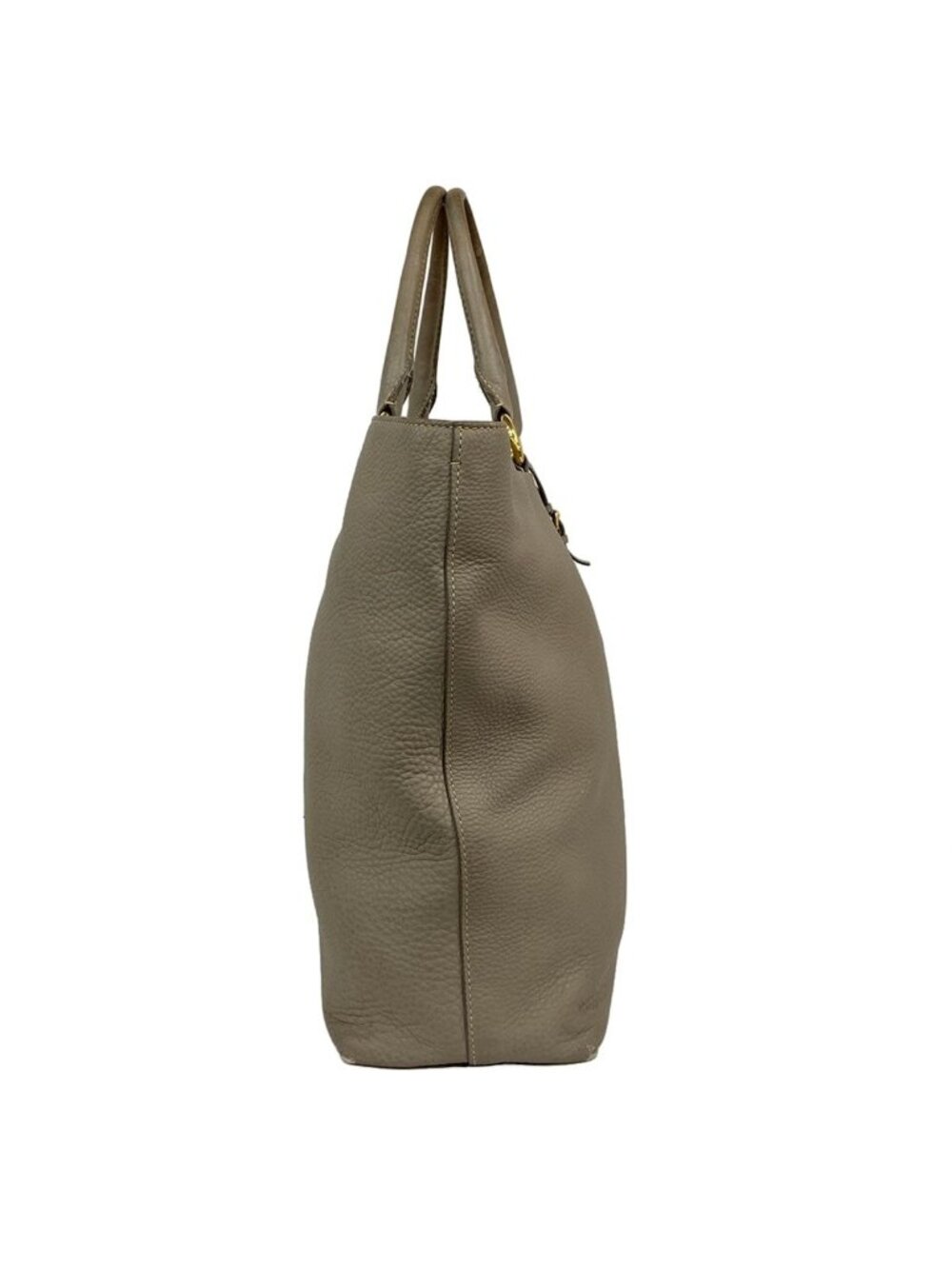 Prada Tote Beige Leather Tag - Picture 2 of 15